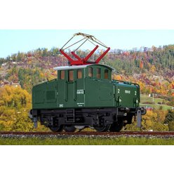 Elektrická lokomotiva DR řady E69 - zelená - Dvoukolejnicový systém