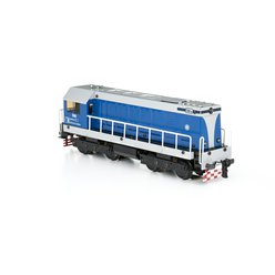 Dieselová lokomotiva 'HEKTOR' - modrá dvoumotorová se zvukem - Dvoukolejnicový systém