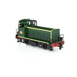 Dieselová lokomotiva Y9100 SNCF - zelená se světly - Dvoukolejnicový systém