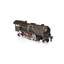 Parní lokomotiva Mikádo - hnědá Francie - Dvoukolejnicový systém