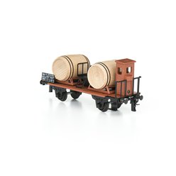 Cisternový vůz krátký na víno s brzdařkou budkou