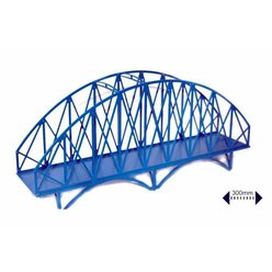 Most železniční obloukový modrý